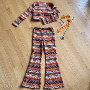 Girls Hippie Halloween Costume